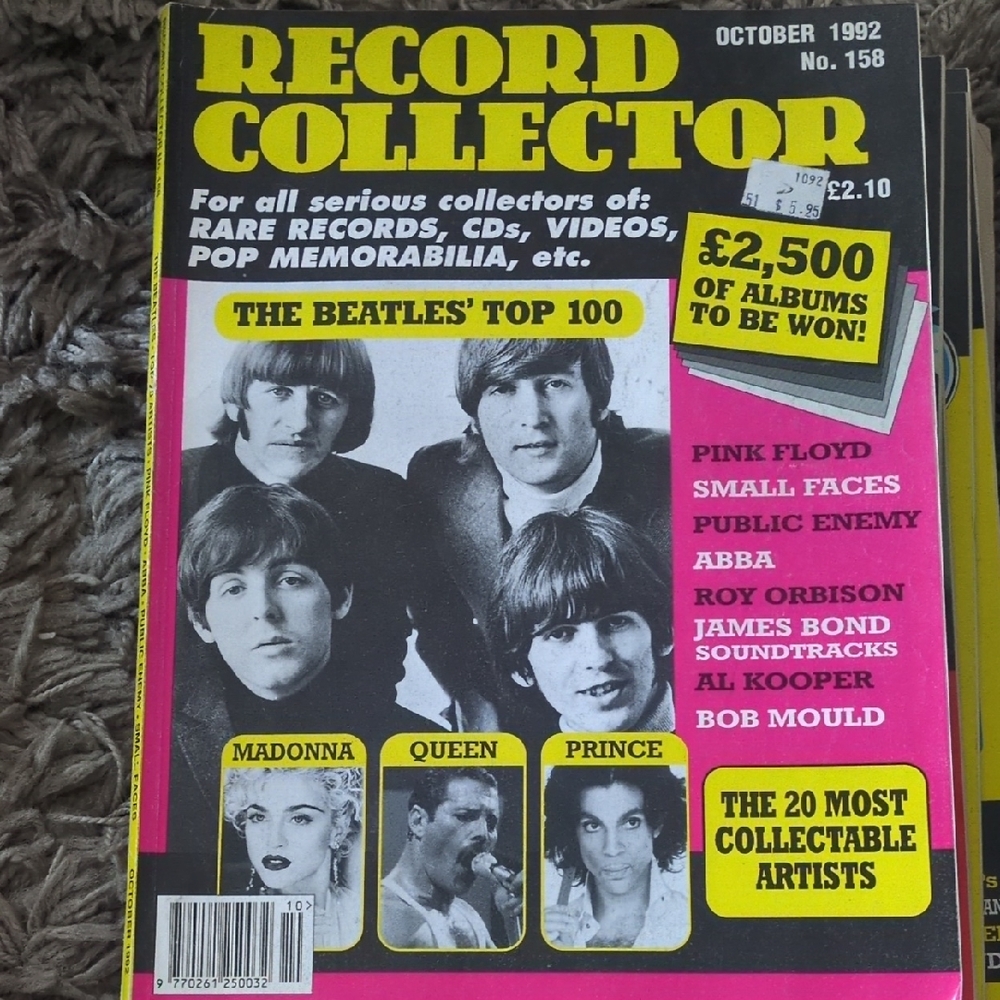 Record Collector Magazine - October 1992